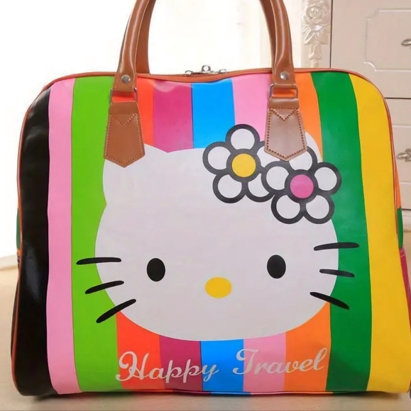 Hello Kitty | Bags | Hello Kitty Sanrio Travel Bag Multi Color | Poshmark